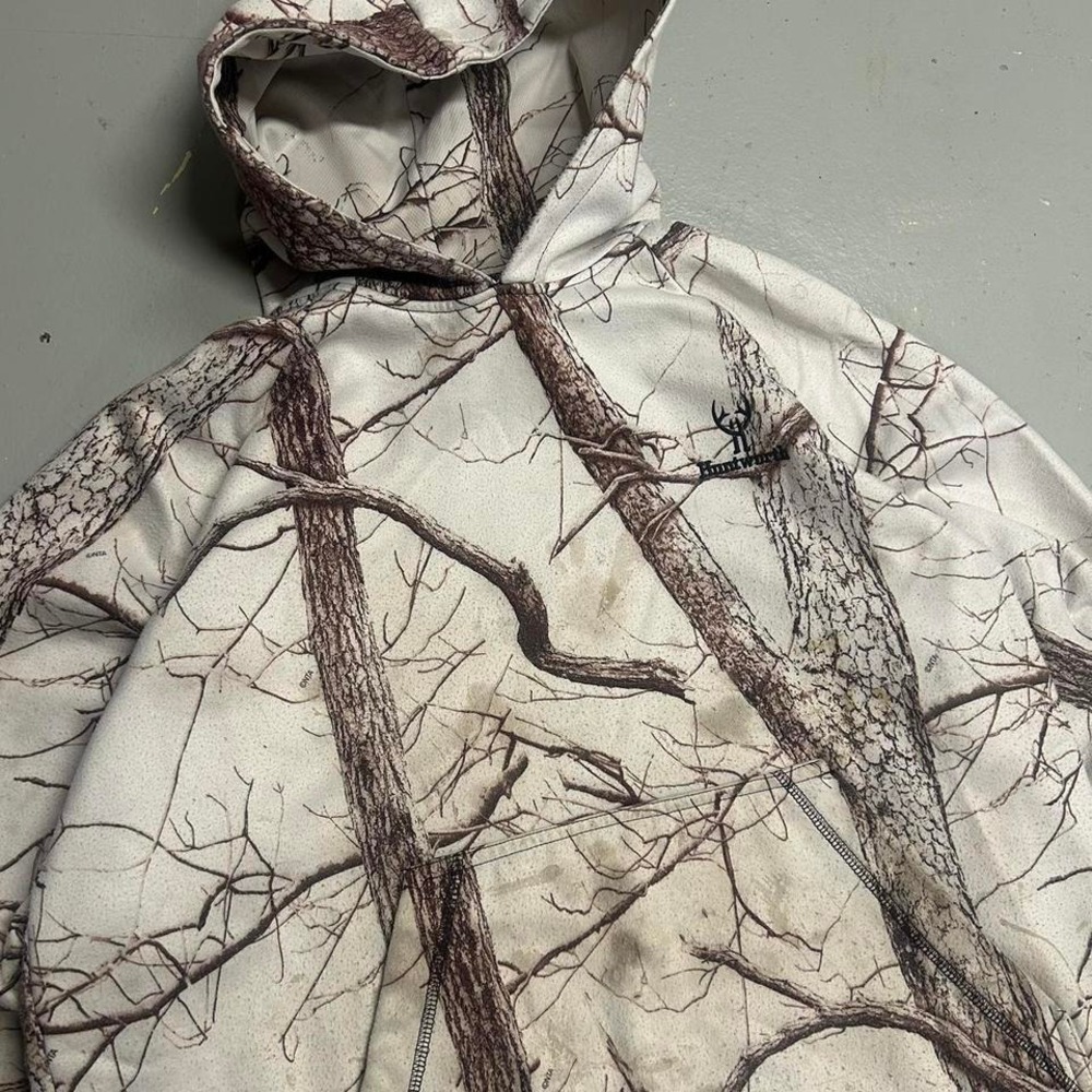 Vintage White Realtree Camo Hoodie